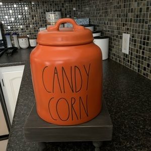 Rae Dunn Candy Corn Canister.The color pops!